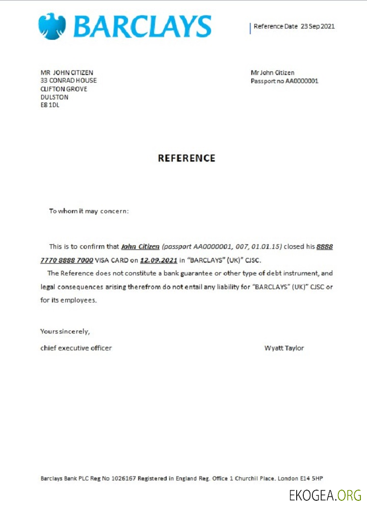 Référence Royaume , Uni , Barclays , closure